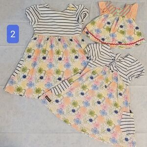 Matilda Jane Bundle Flowers Sister Set Sizes 6, 4, and 3-6m